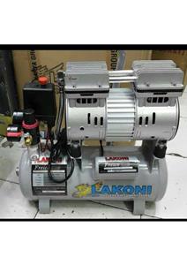 OILLESS SILENT AIR COMPRESSORS 2 X 1 HP - 60 LTR (+WATER FILTER)